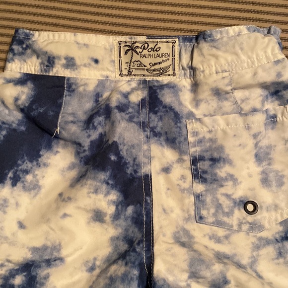 Polo Boys Tie Die Swim Trunks - Size 8 - Picture 4 of 4
